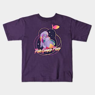 Neon Pale Ginger Pear Kids T-Shirt